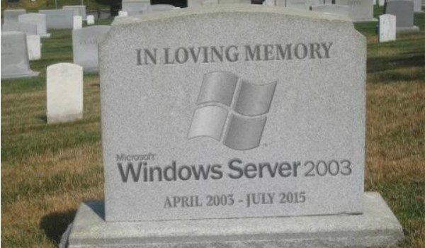 End-of-Life of Windows 2003
