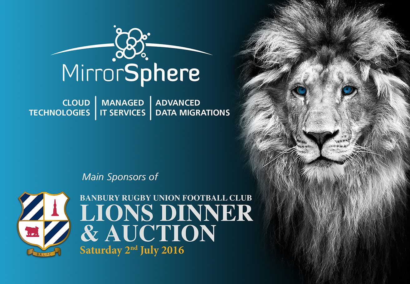 Lions Dinner sponsorship post